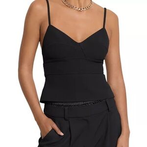 A.L.C. Gwen Belted Back Corset Top